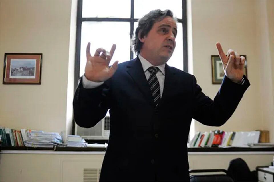 El camarista y frustrado candidato a fiscal general, Javier Beltramone.