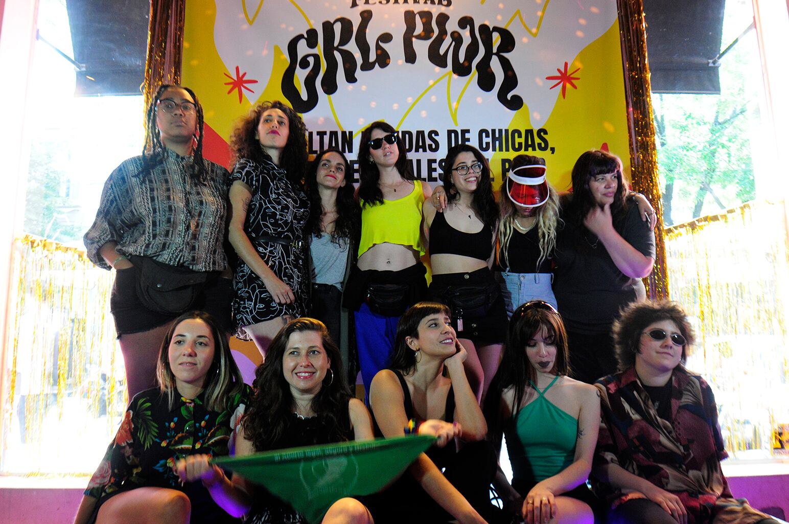 El lema del festival es "No faltan bandas de chicas, faltan festivales girl power".