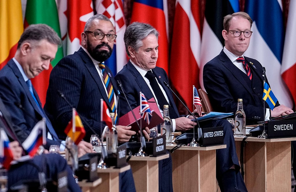Debate en la cumbre de la OTAN en Oslo.