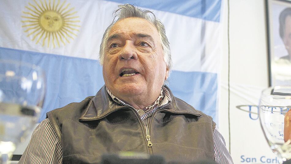 Luis Barrionuevo quiere ser candidato a gobernador.