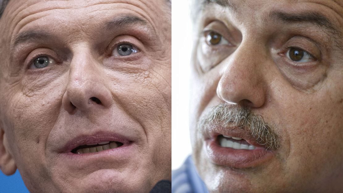 Mauricio Macri y Alberto Fernández. Dos voces en el teléfono.