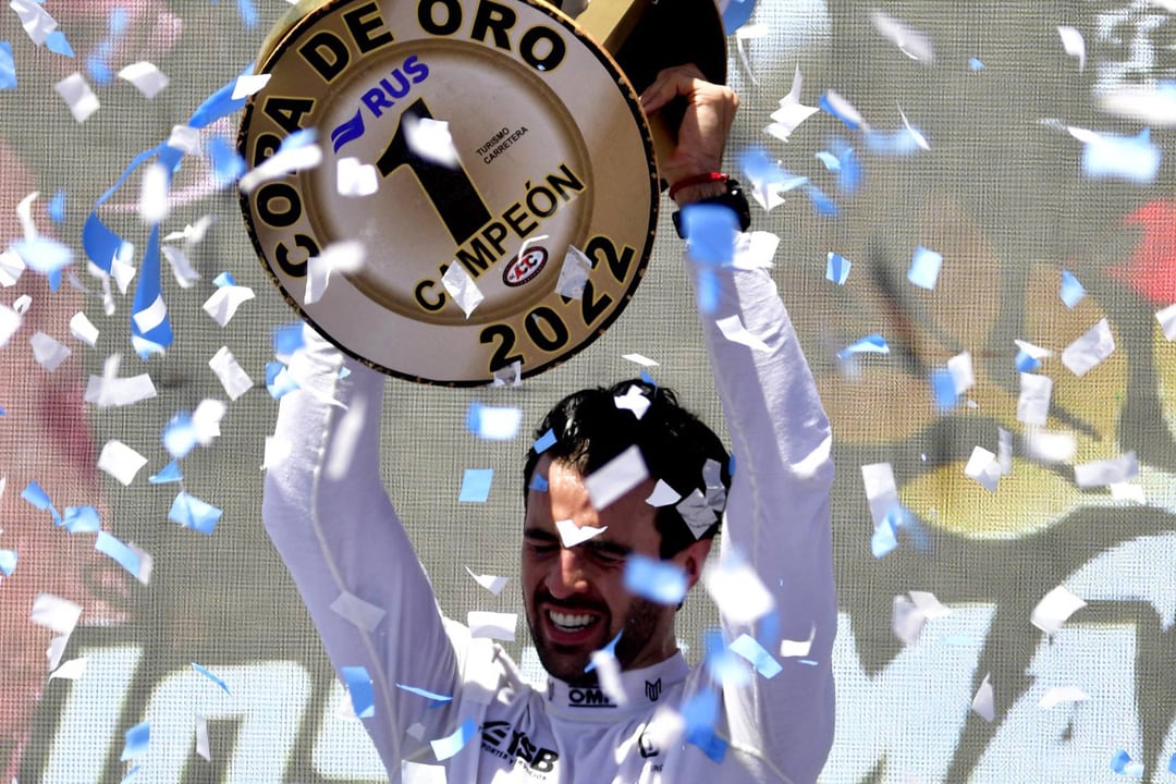 José Manuel Urcera, campeón del TC. 