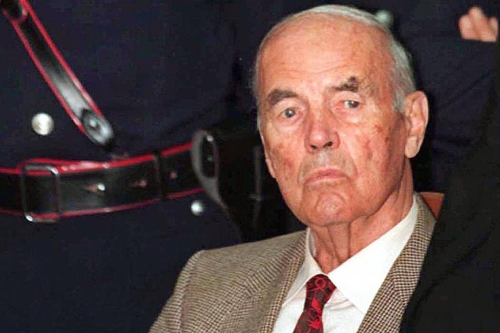 Erich Priebke, ex SS y Gestapo.