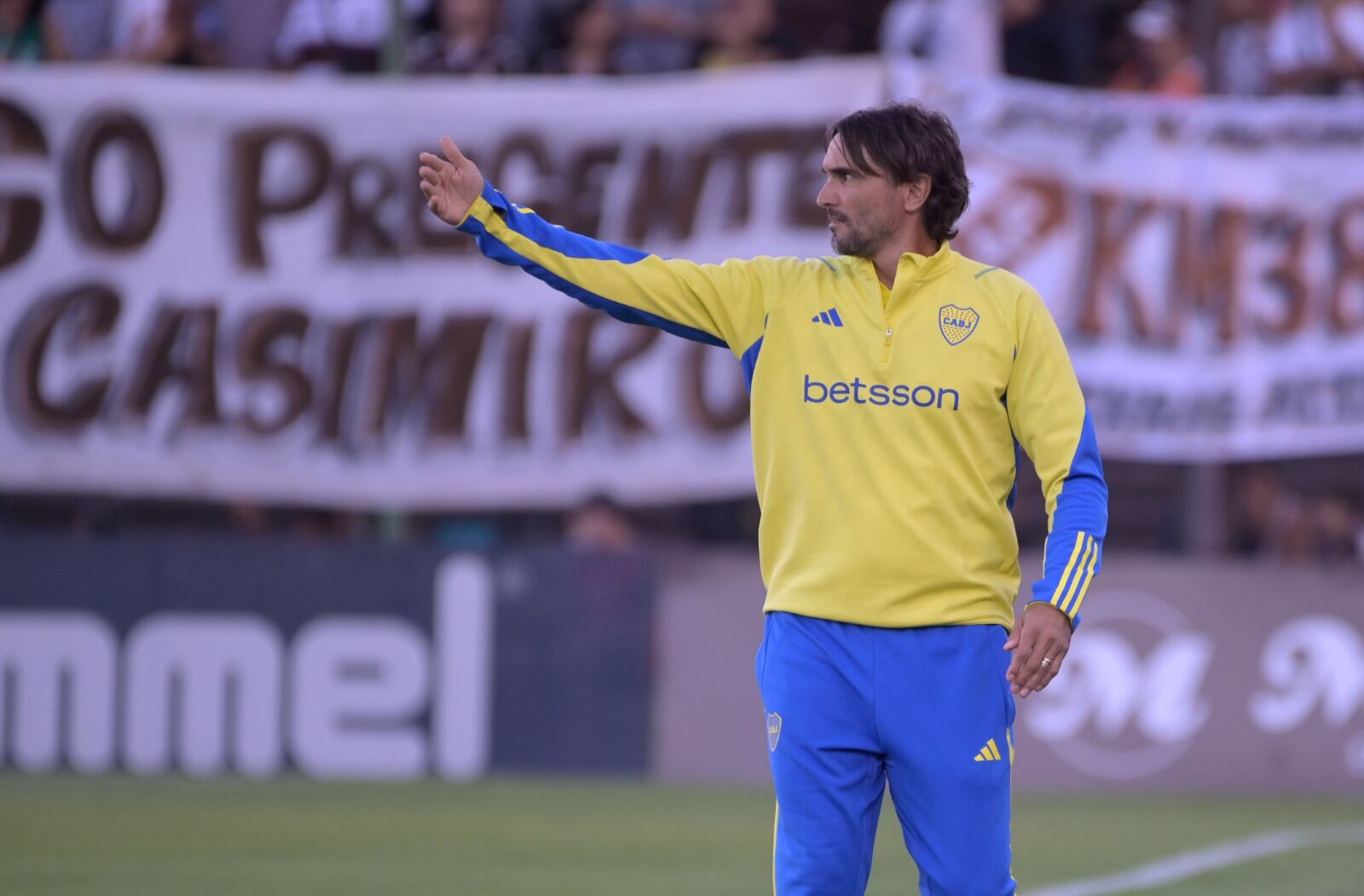 Diego Martínez, entrenador xeneize