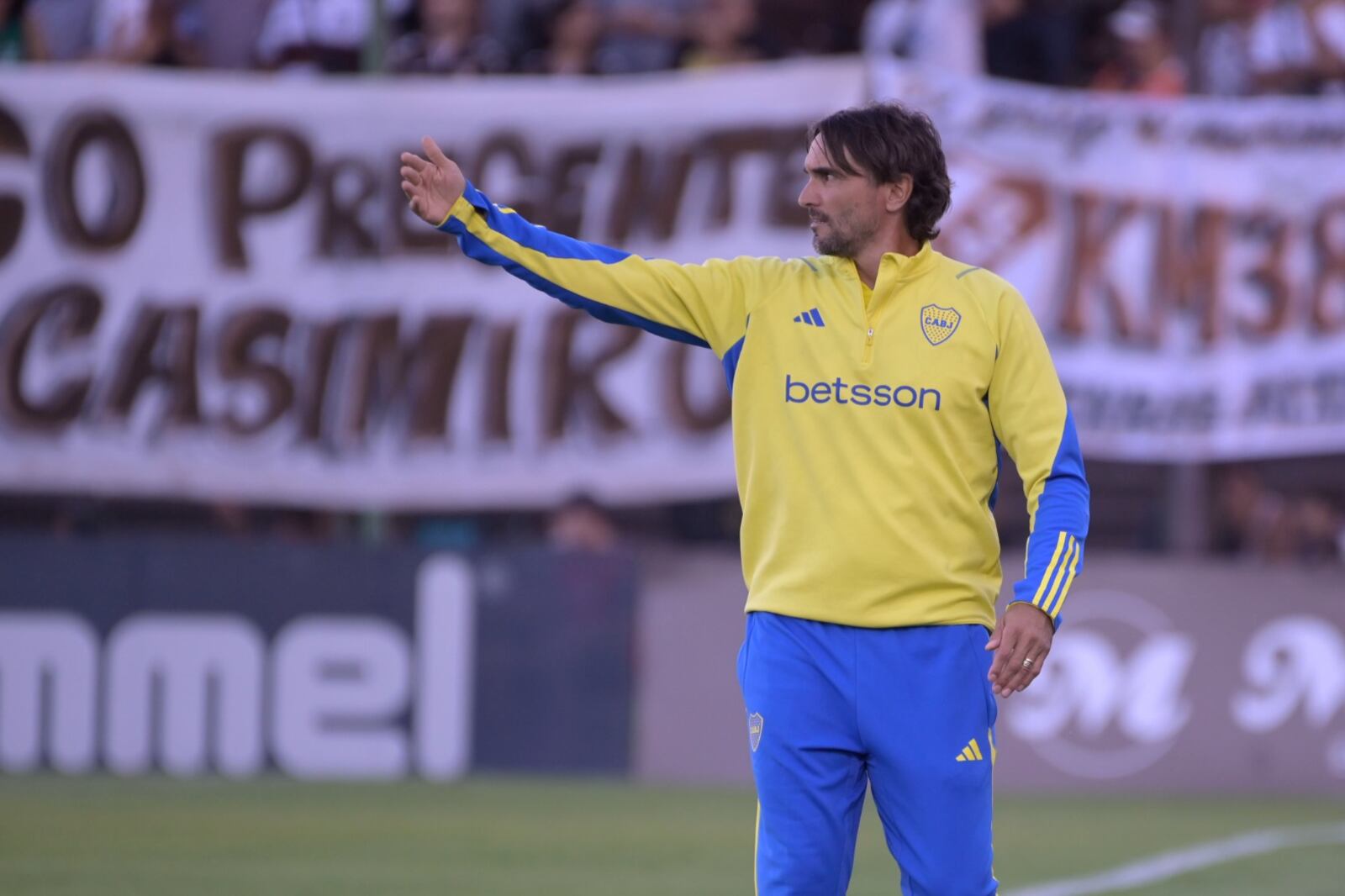 Diego Martínez, entrenador xeneize