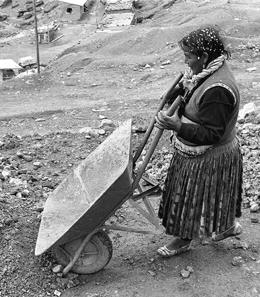 La mayoría de las dirigentes obreras son viudas.