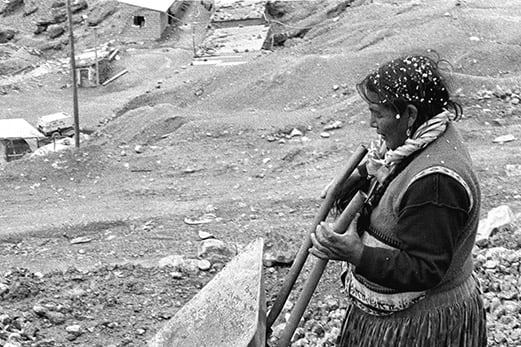 La mayoría de las dirigentes obreras son viudas.