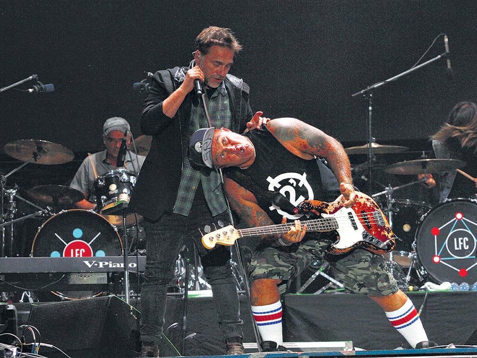 Los Fabulosos Cadillacs tocaron por primera vez en Cosquín Rock. 