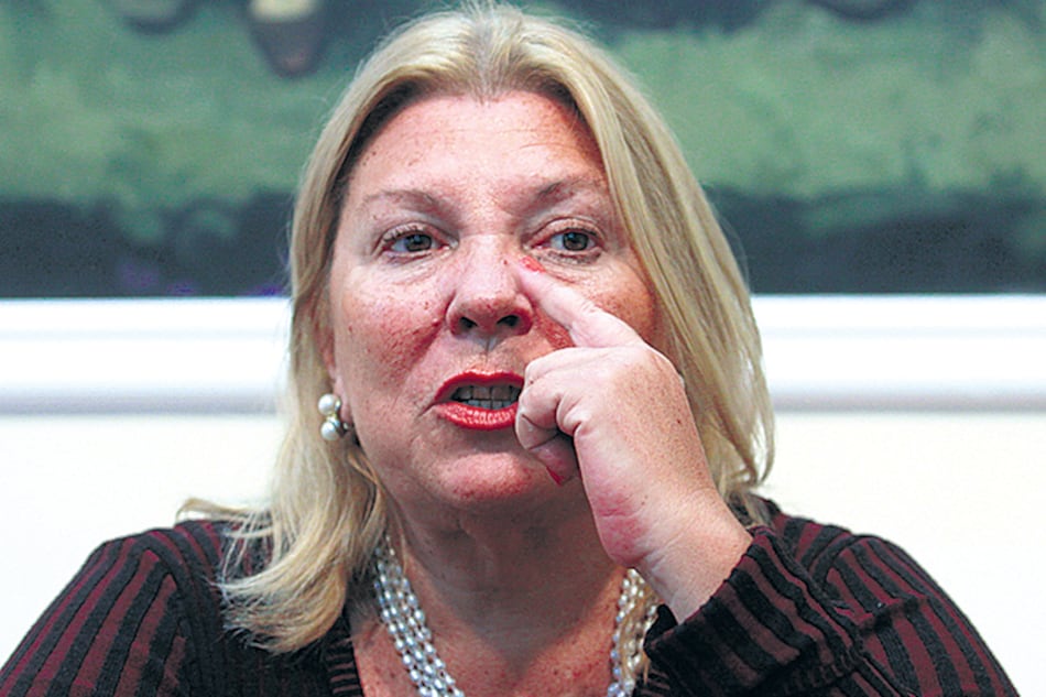 Elisa Carrió reivindicó la detención de Sala.