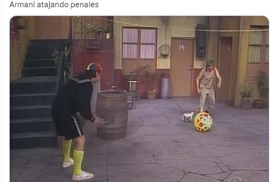El Chavo del 8 y Quico, presente en los memes del traspié de River.