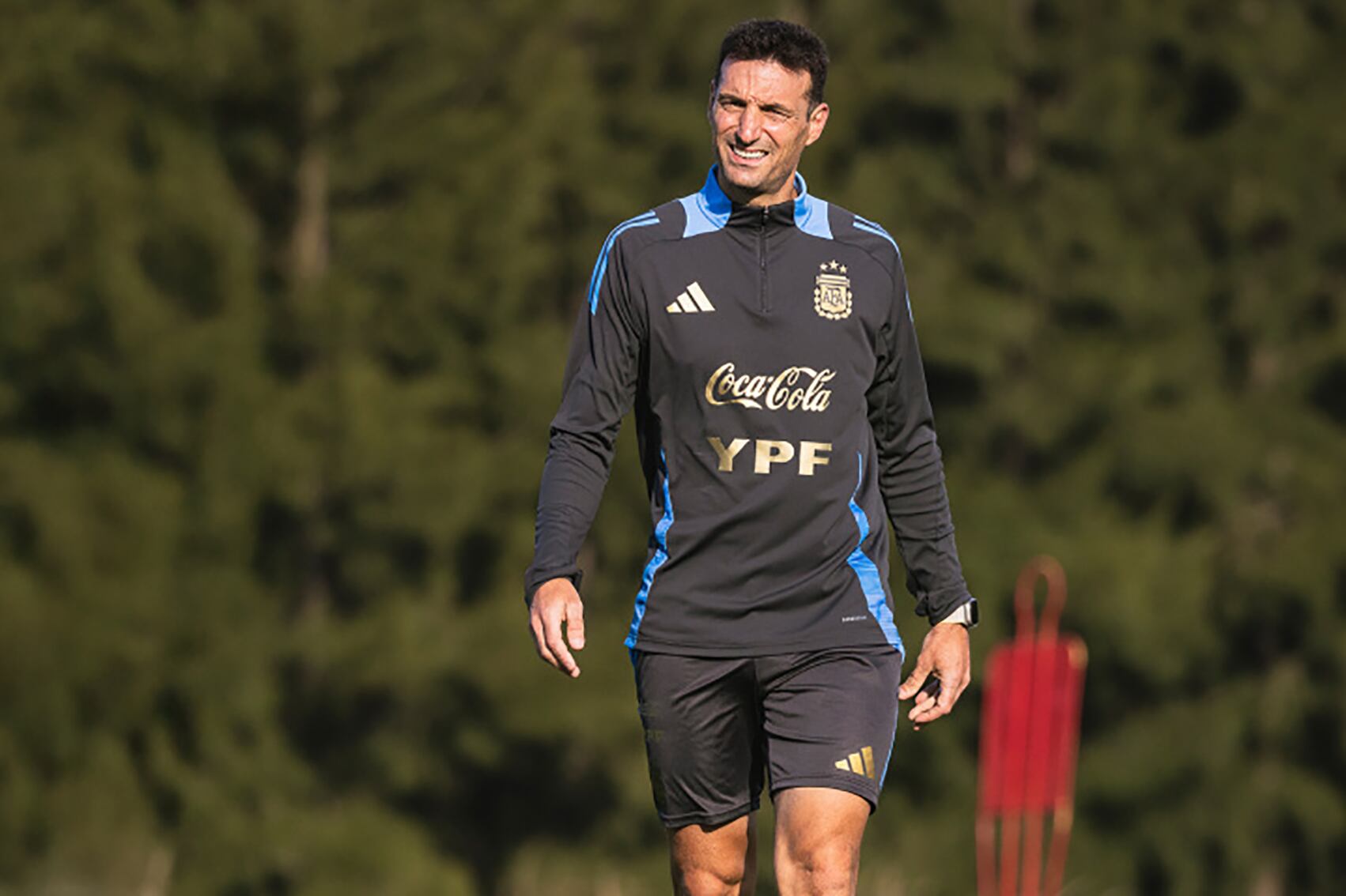 El técnico Lionel Scaloni