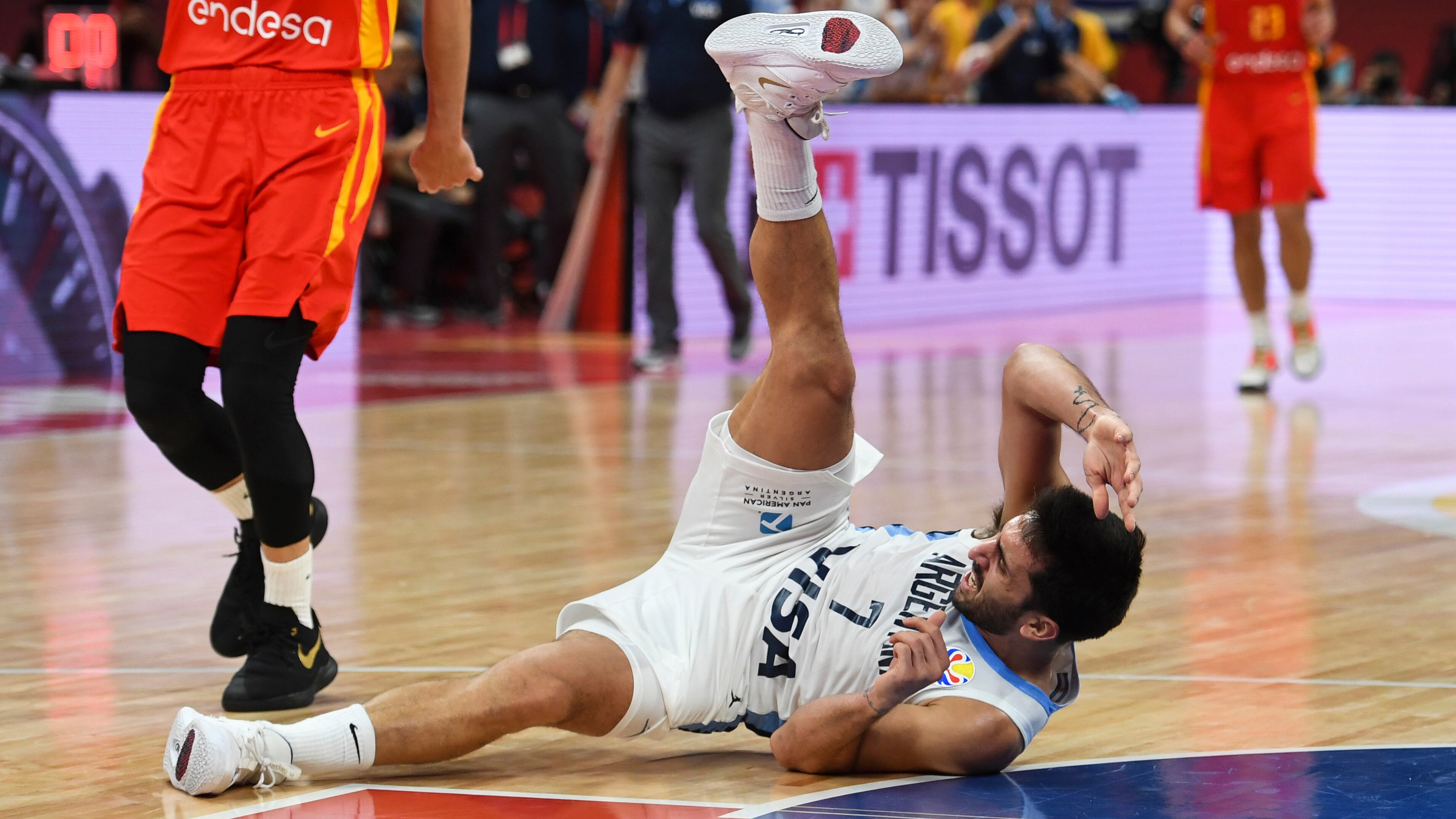 Campazzo, en el suelo.