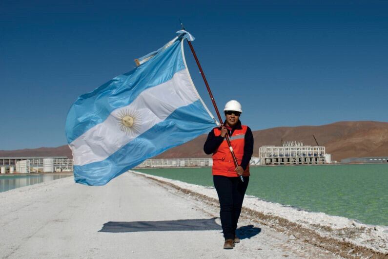 Argentina está en condiciones de liderar la industria del litio, tanto en calidad como en cantidad.