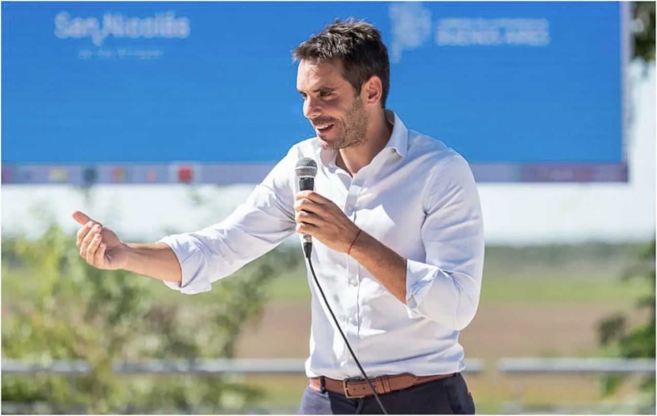 Manuel Passaglia, intendente de San Nicolás. 