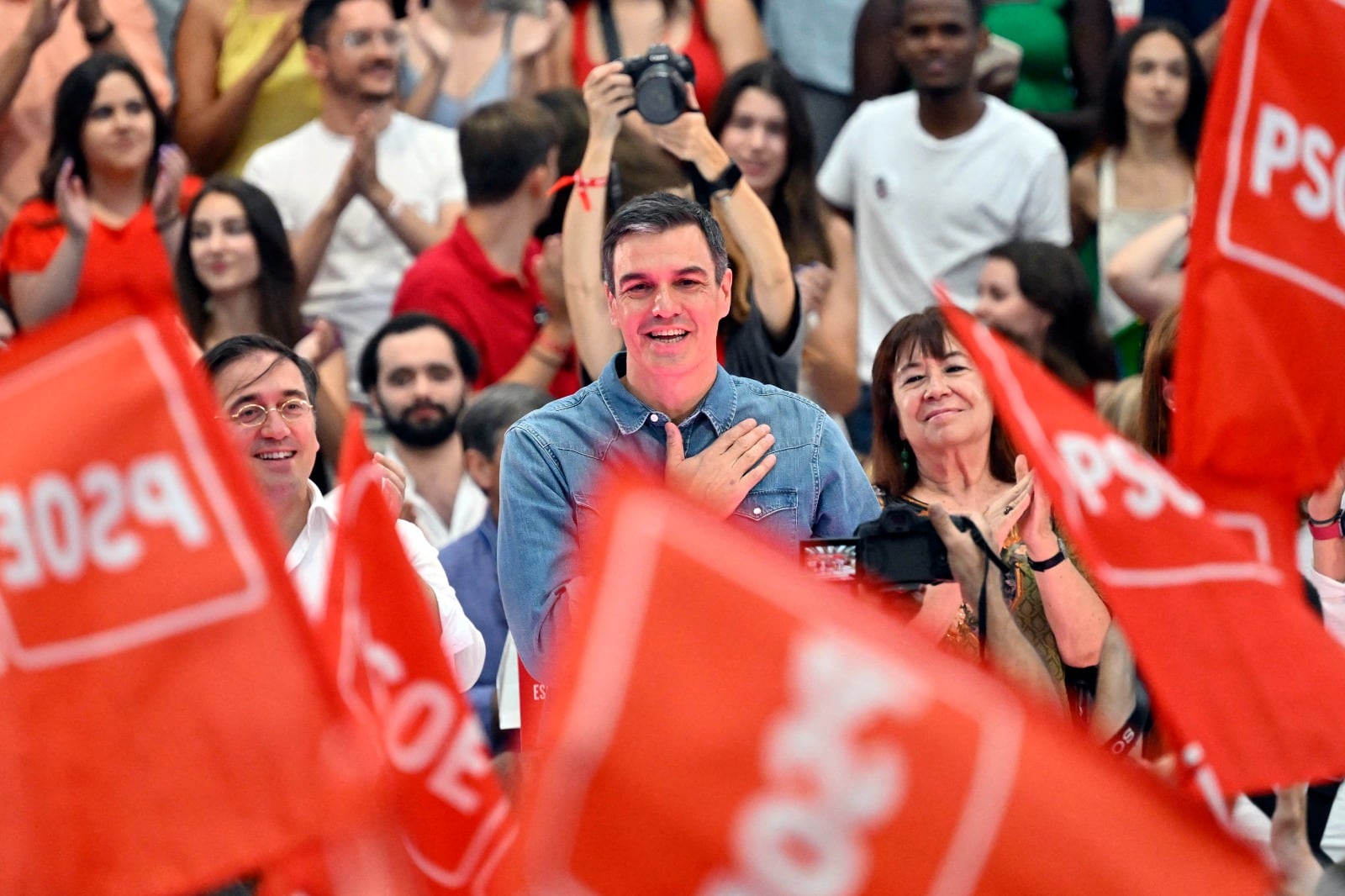 Pedro Sánchez va por la reelección.