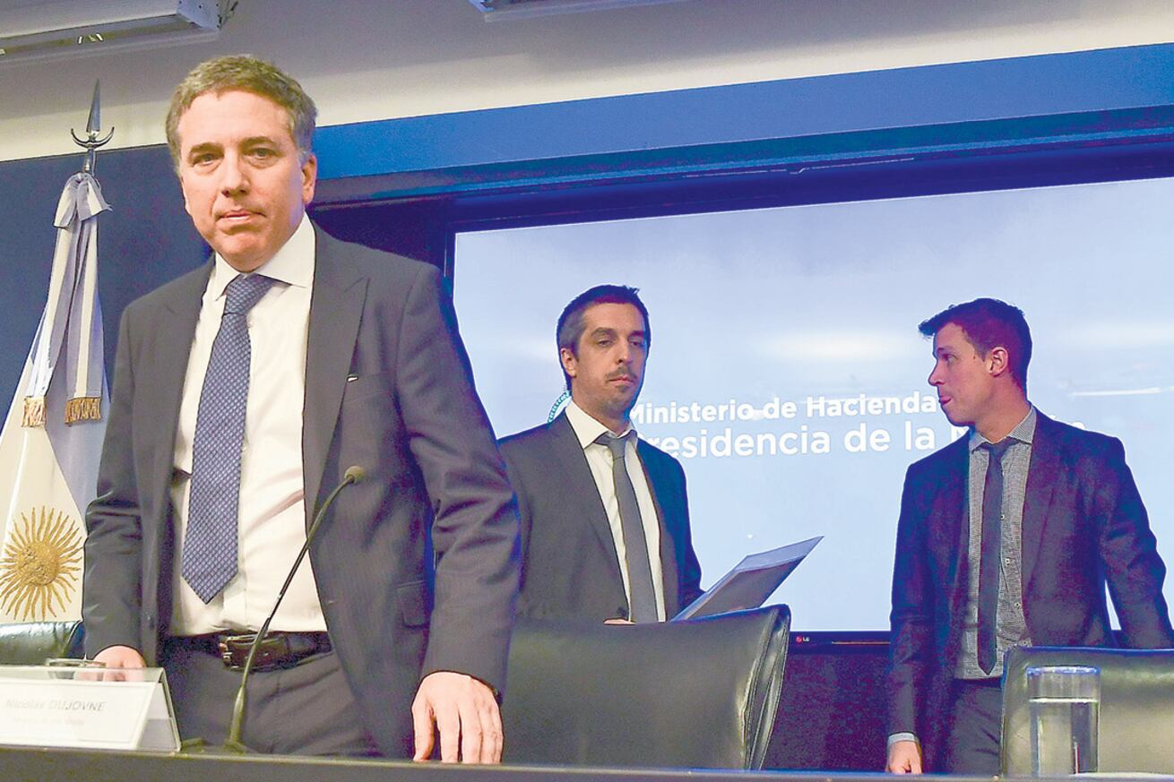 Nicolás Dujovne, ministro de Hacienda. “La resolución está suspendida hasta que analicemos su impacto”.