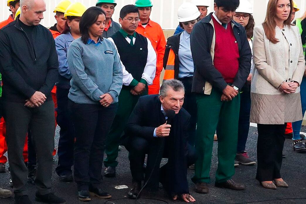 Macri usó las obras vilaes como caballito de batalla en su campaña electoral