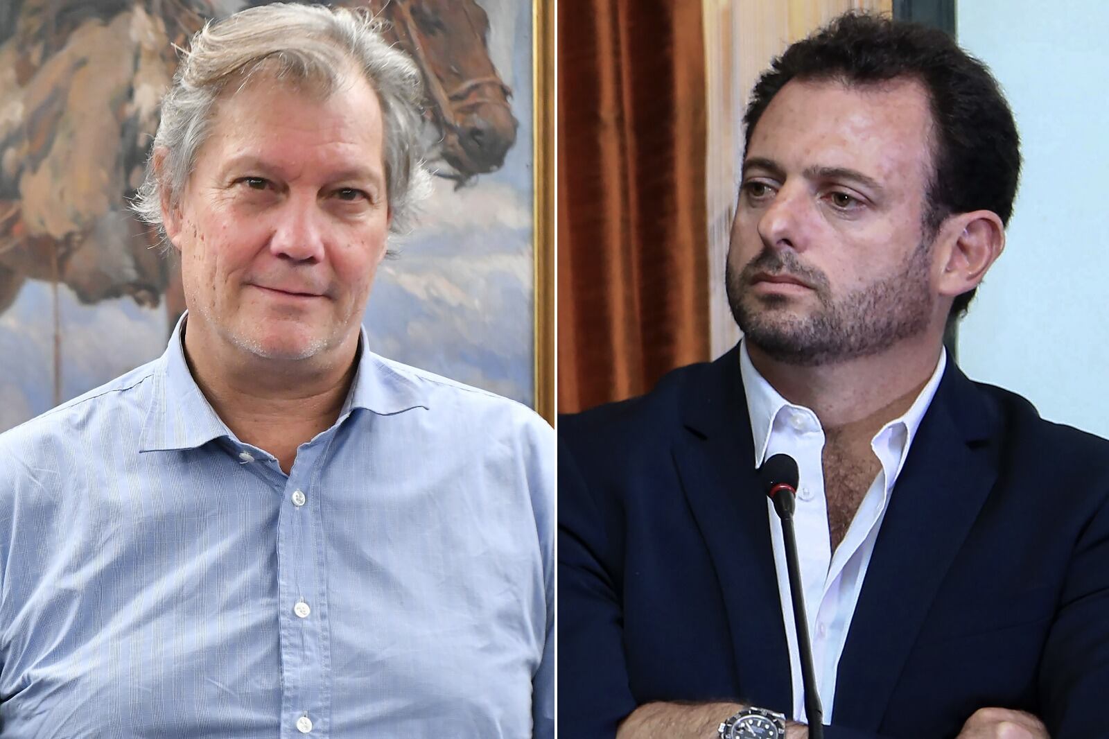 Marcos Pereda, el empresario rural, y Urtubey, un histórico que decidió salir a hablar