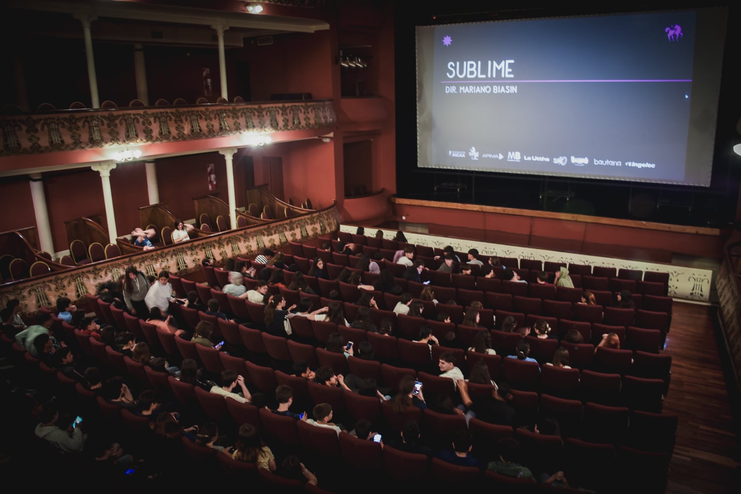 El teatro Constantino, sede de proyección. 