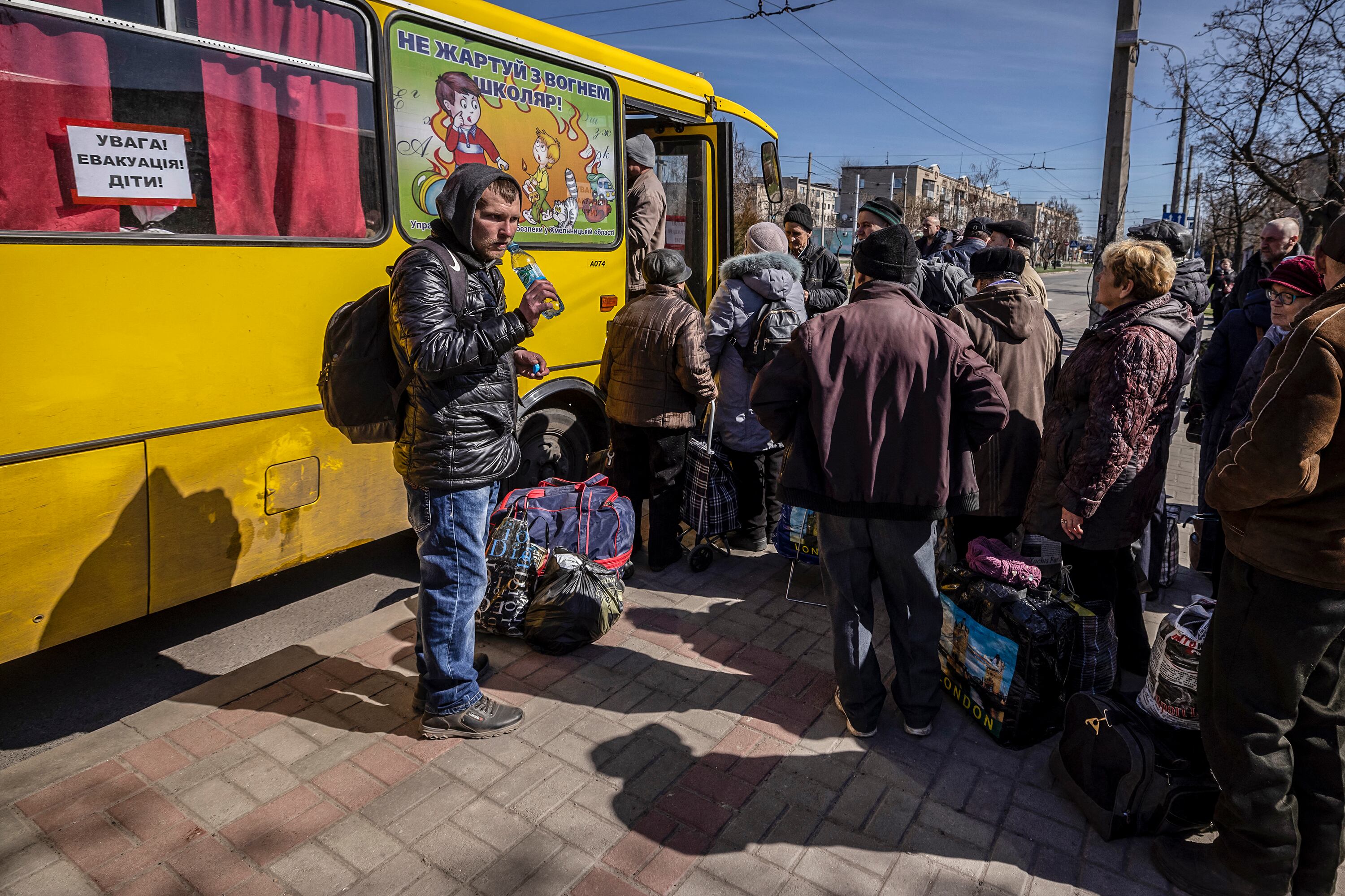 Jarkov sufrió el ataque a un micro, dijeron autoridades ucranianas.