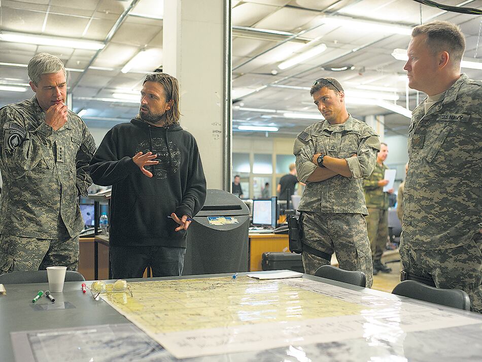 “No bien empecé a imaginar War Machine, supe que el foco debía recaer en todo el sistema militar”, dice el australiano David Michôd.