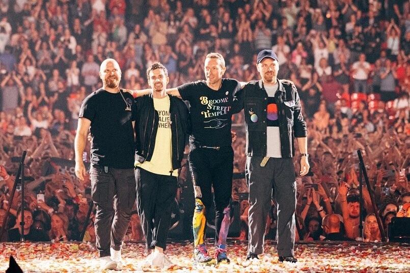 Coldplay anunció un tercer y último show en Río de Janeiro. Imagen: @coldplay.