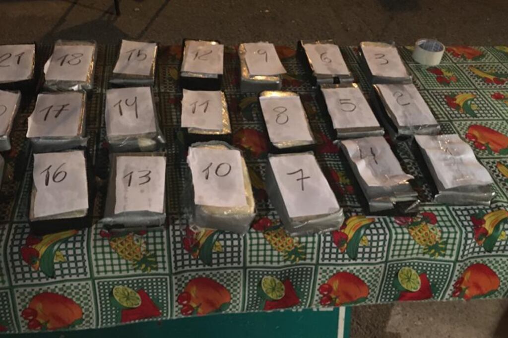 La droga estaba en el tanque del auto remolcado