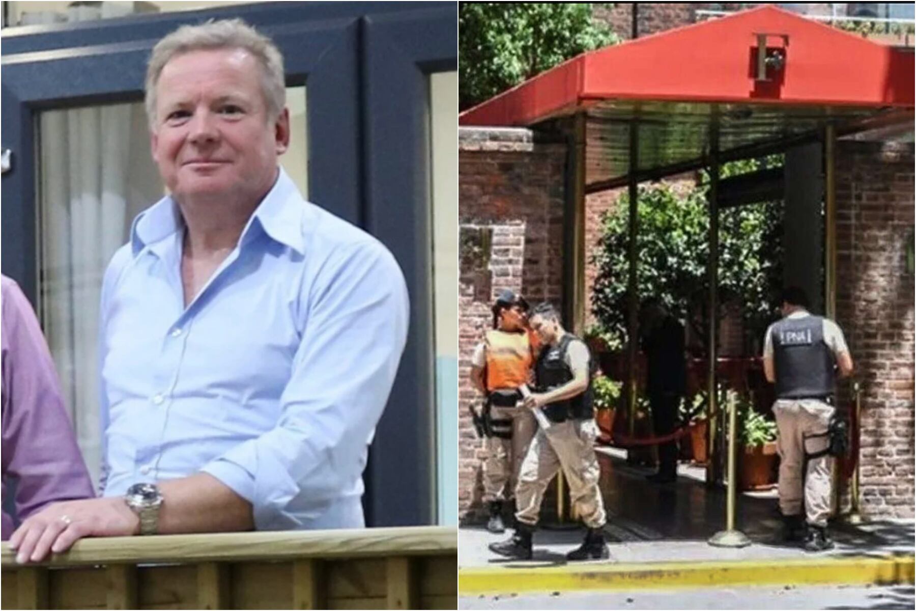 El tusita inglés Matthew Gibbard fue asesinado cuando llegó a la puerta del Hotel Faena con su familia, donde se alojarían.