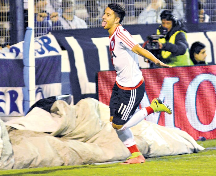 Sebastián Driussi marcó el primer de River y está en la cima de la tabla de goleadores.
