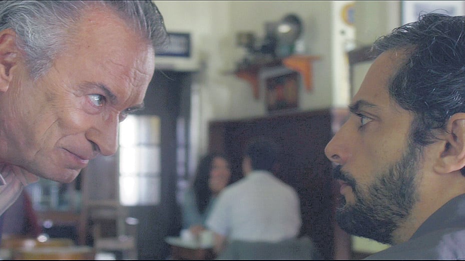 Oscar Martínez y Joaquín Furriel, dos de los protagonistas de Las grietas de Jara.