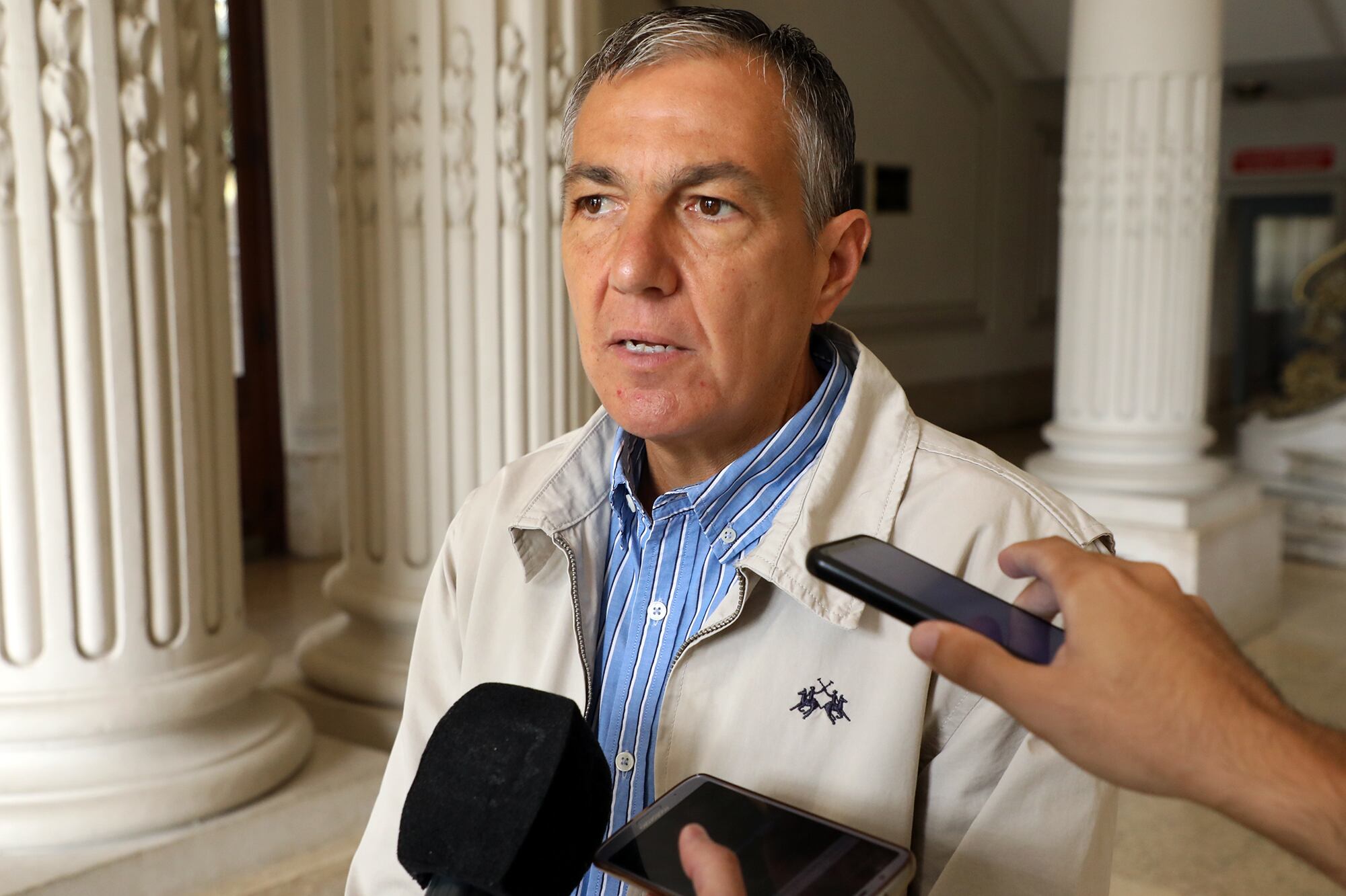 El secretario de organización del PJ, Juan Manuel Pusineri.