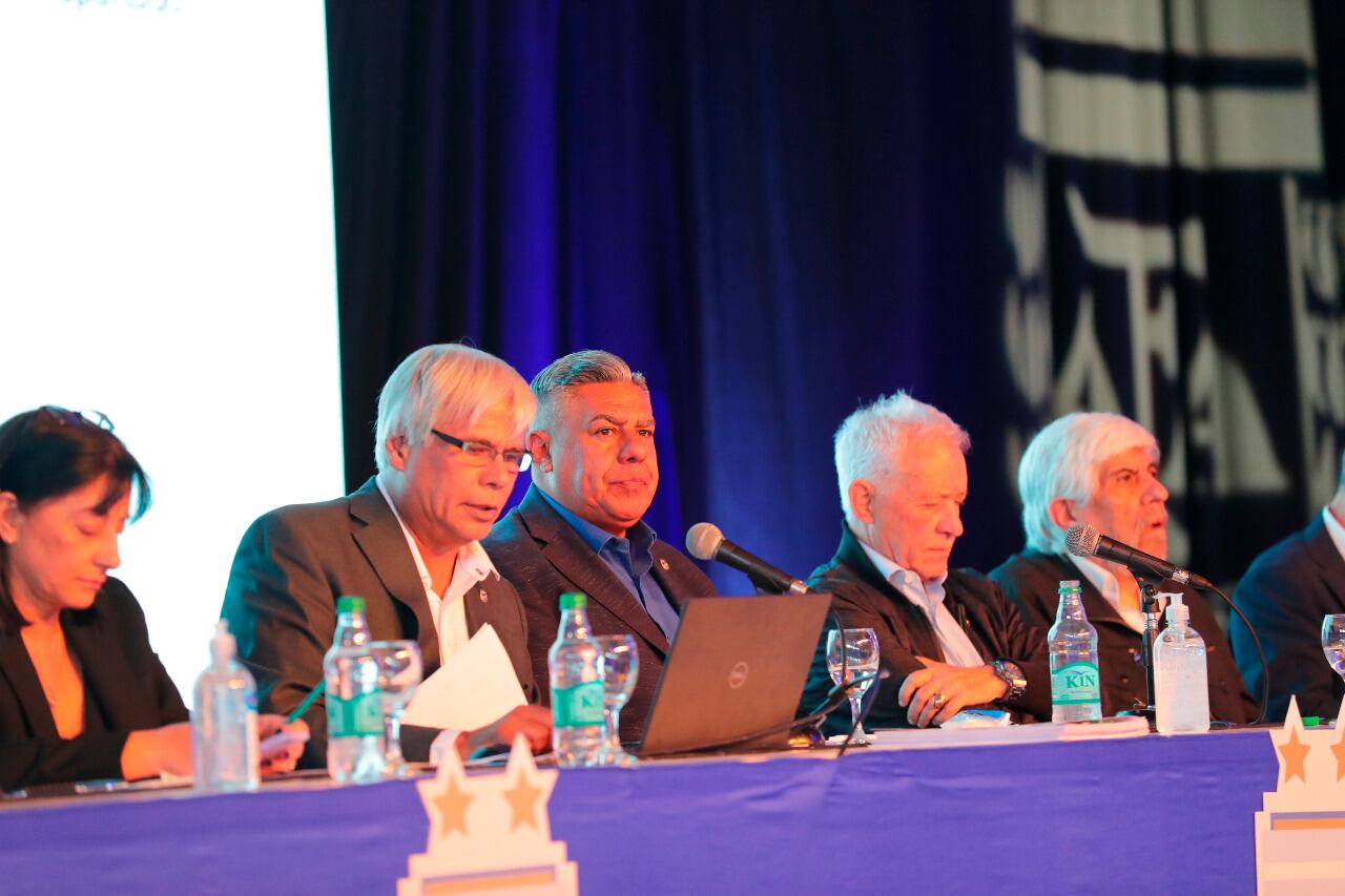 La asamblea se realizó en Ezeiza