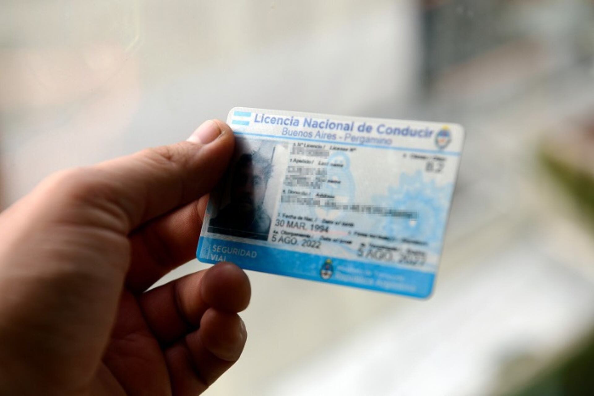 Licencia de conducir en provincia de Buenos Aires