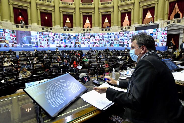 Sergio Massa, presidente de la Cámara de Diputados.