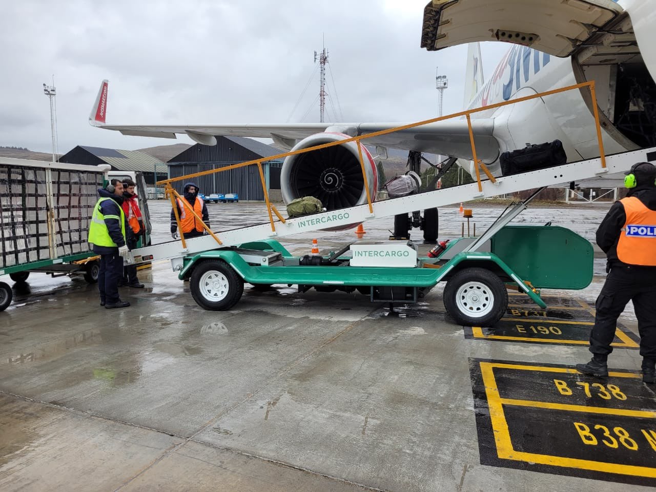 Empleados y representantes gremiales de Intercargo aseguran que estas demoras no fueron causadas por una huelga. Imagen: Intercargo.