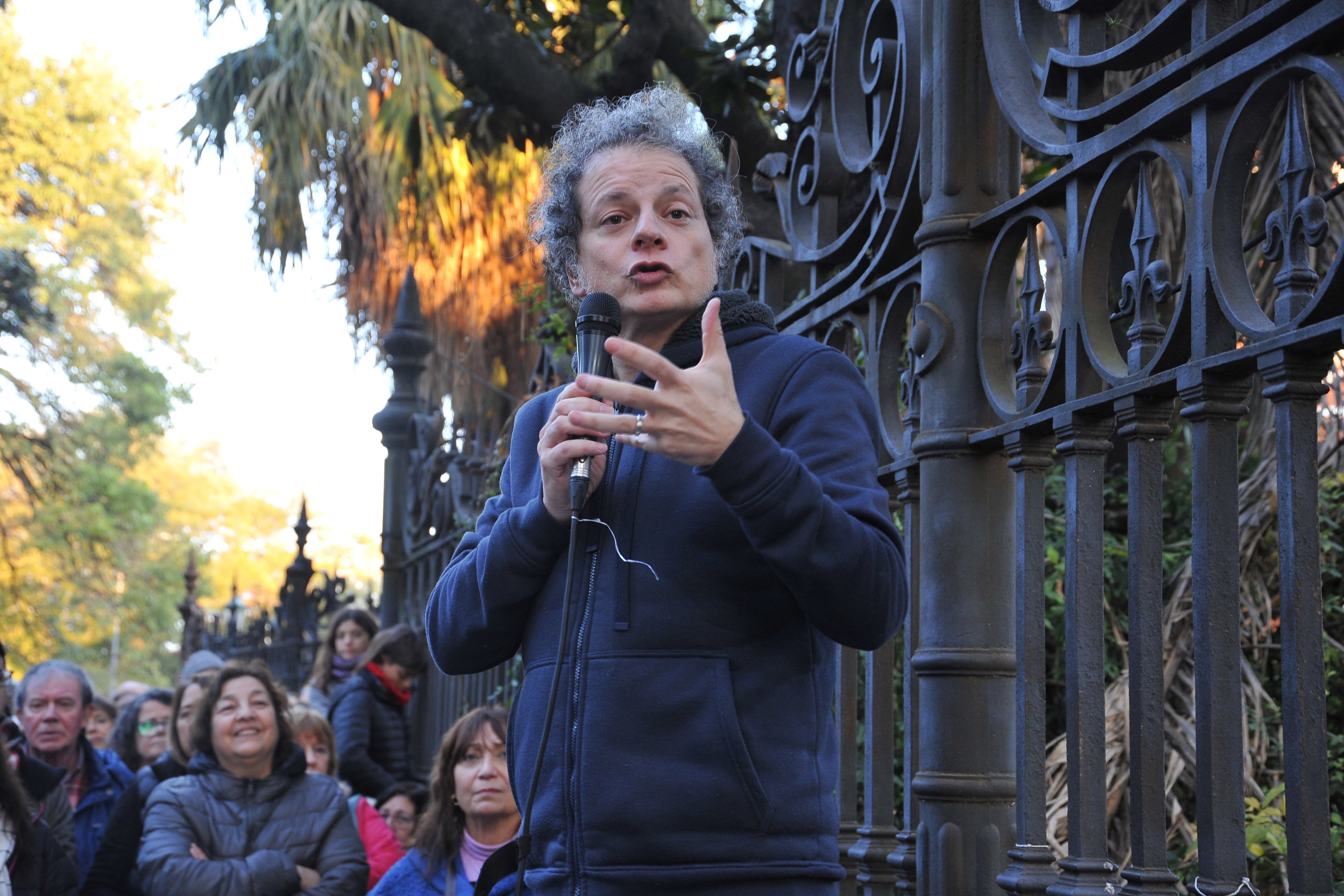 Gabriel Di Meglio no se calló nada.