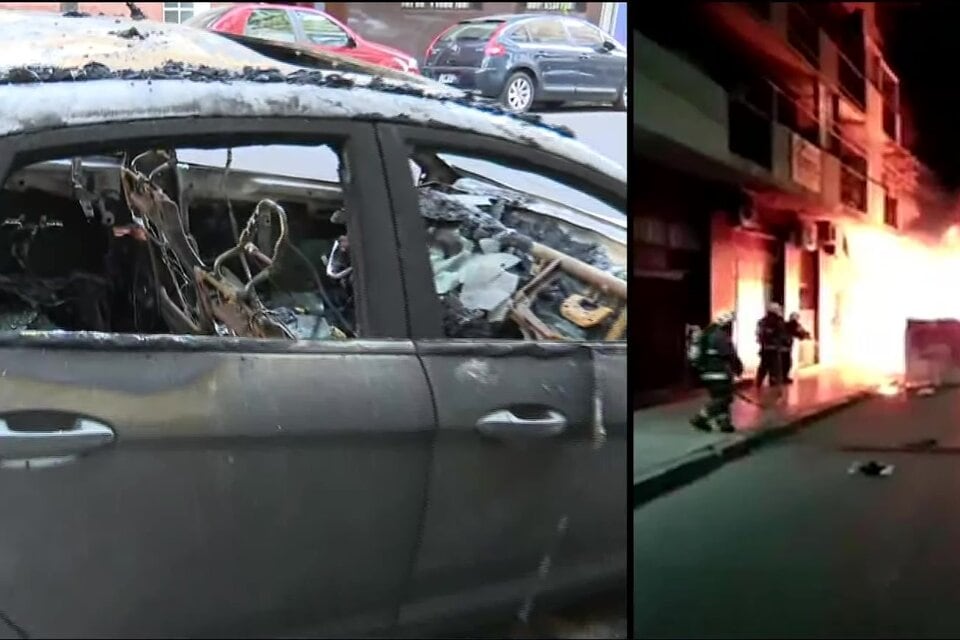 El hombre prendió fuego cinco autos y siete contenedores de basura en un radio de 20 cuadras.