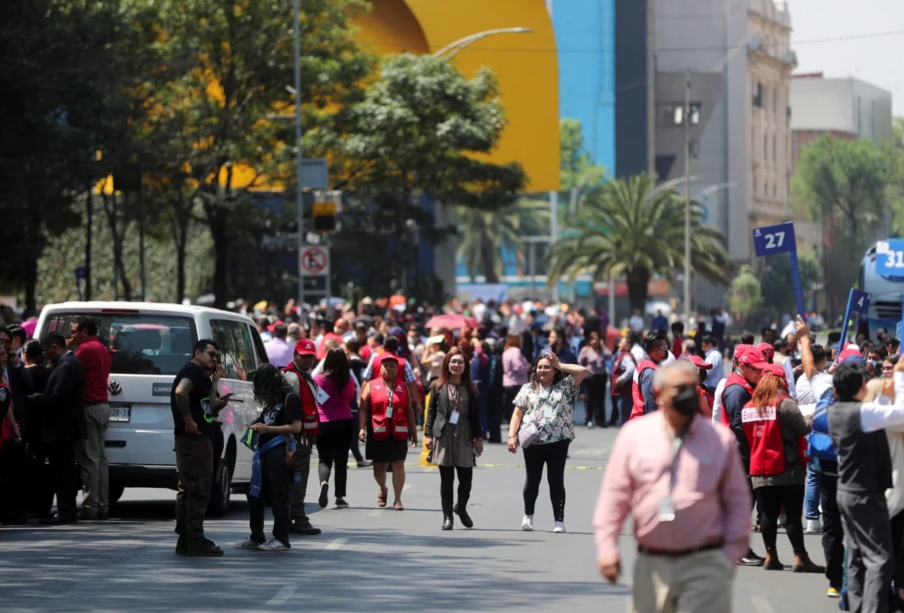 El primer simulacro había sido en abril pasado