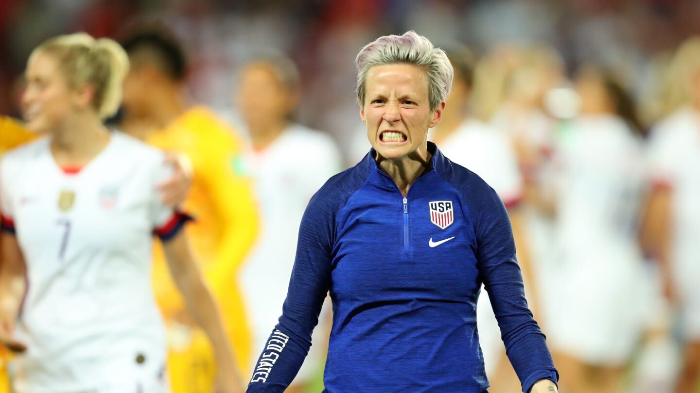 Megan Rapinoe marcó los cuatro goles de Estados Unidos en la segunda fase.