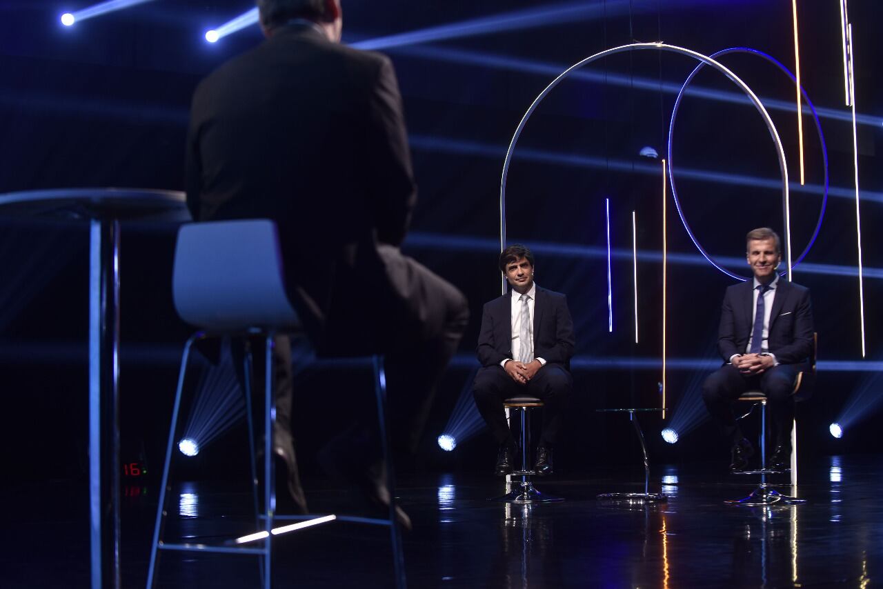 Hernán Lacunza y Martín Redrado en el Coloquio de IDEA