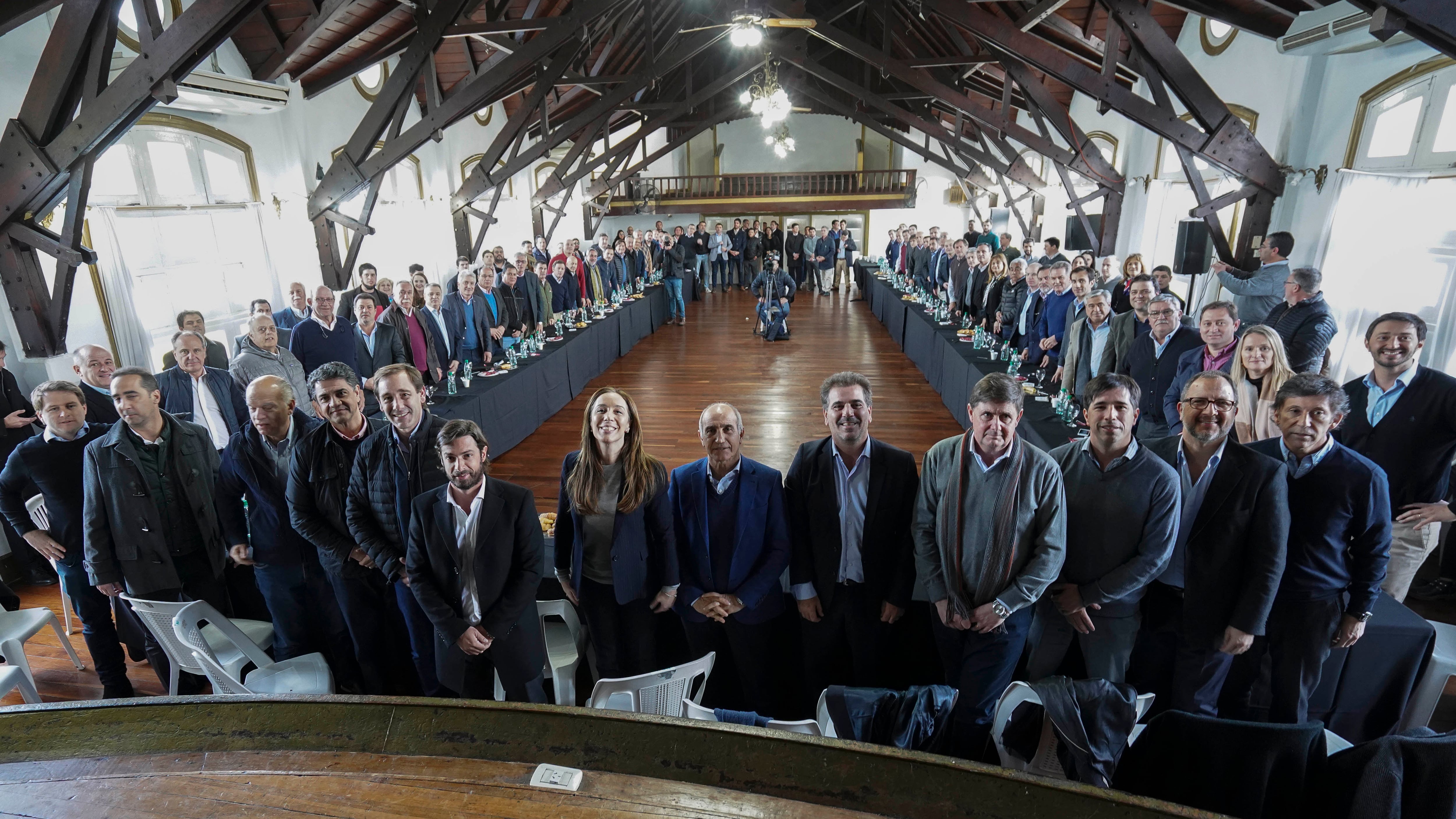 María Eugenia Vidal buscó mostrar optimismo.