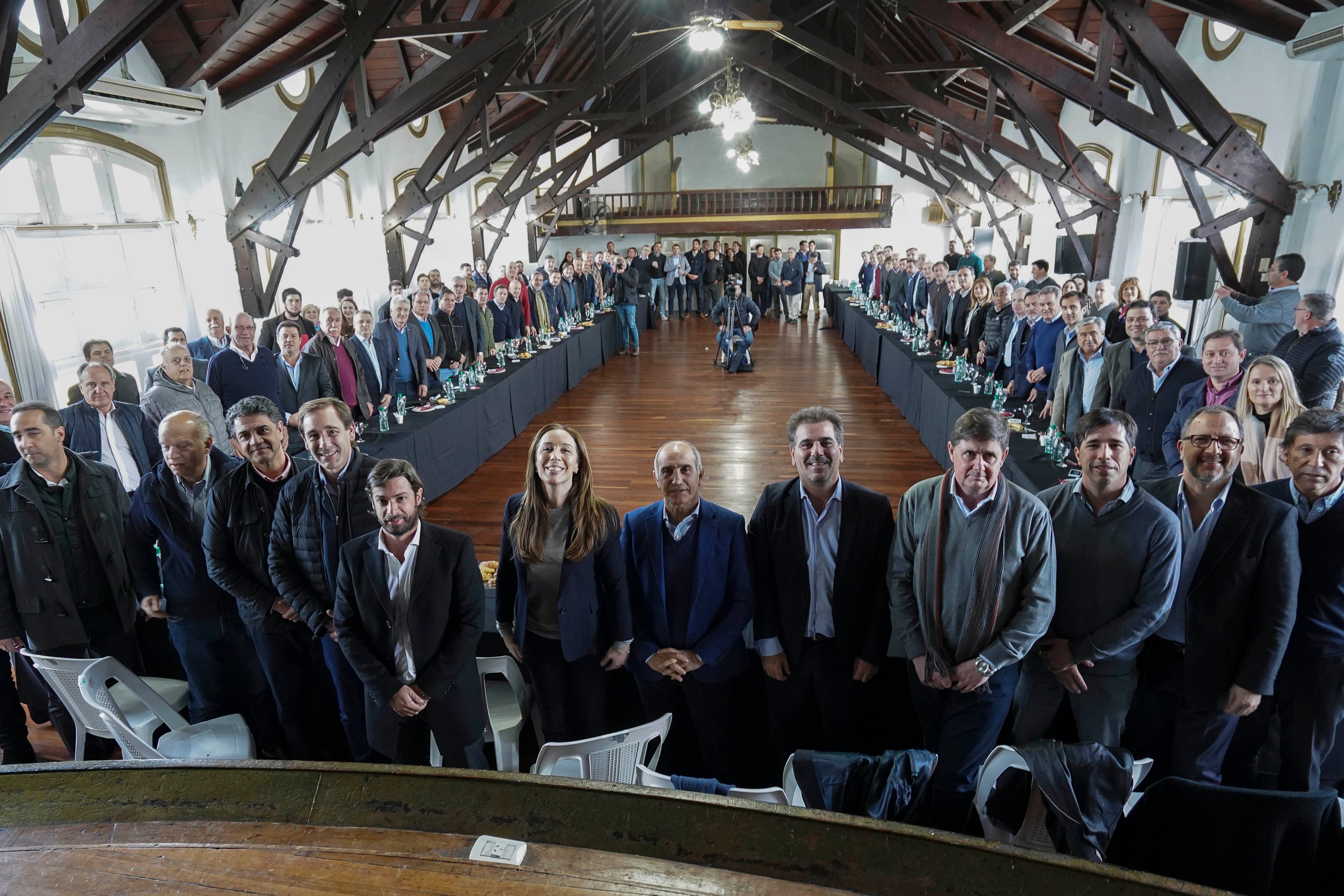 María Eugenia Vidal buscó mostrar optimismo.