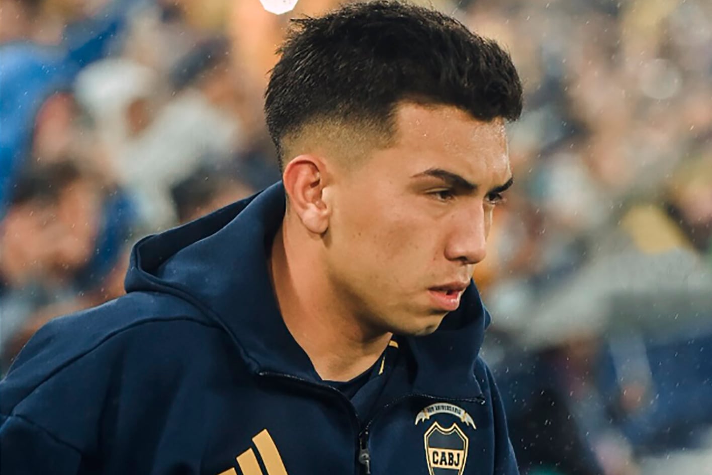 Velasco estaba levantando su nivel en los últimos partidos