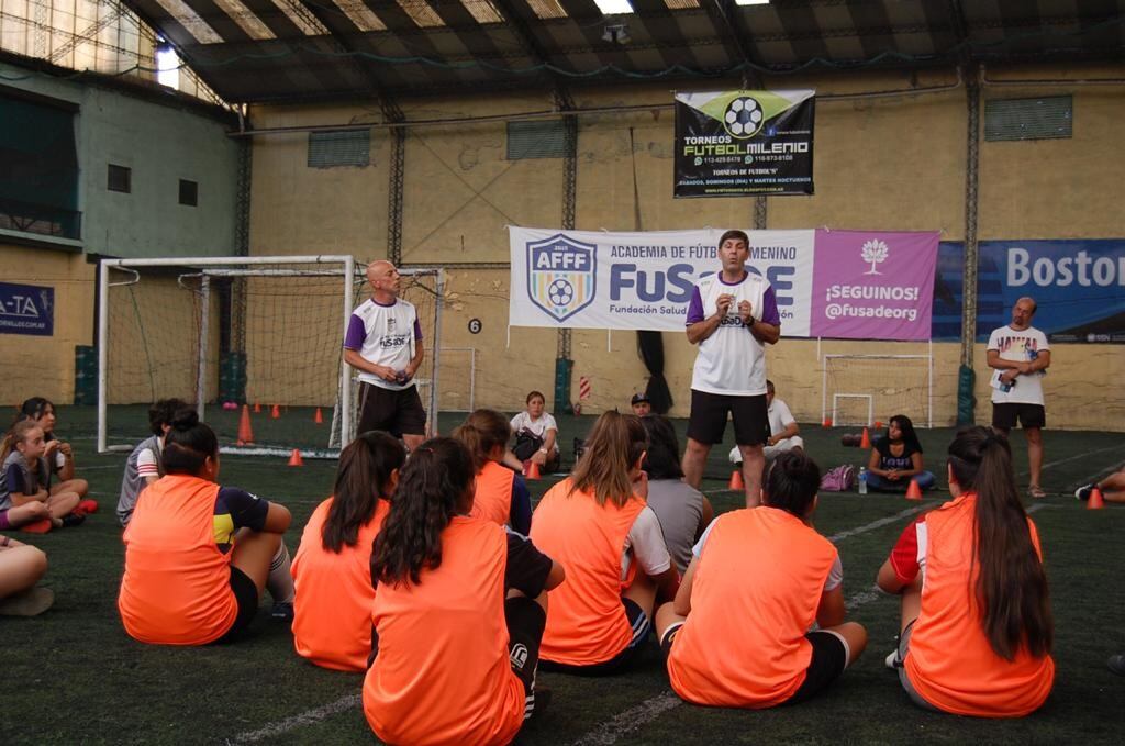 La Fundación FuSaDE creó una Academia de Fútbol Femenino.