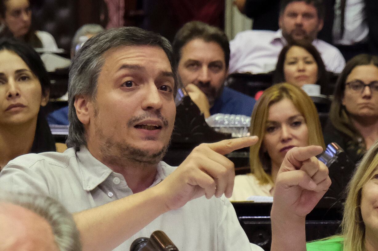 El diputado Máximo Kirchner, sobreseído.