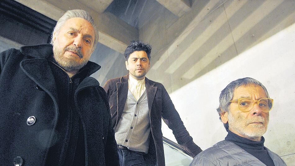 Grimau, Ajaka y Contreras, tres actores experimentados para la obra que va viernes y sábados en el C. C. de la Cooperación.