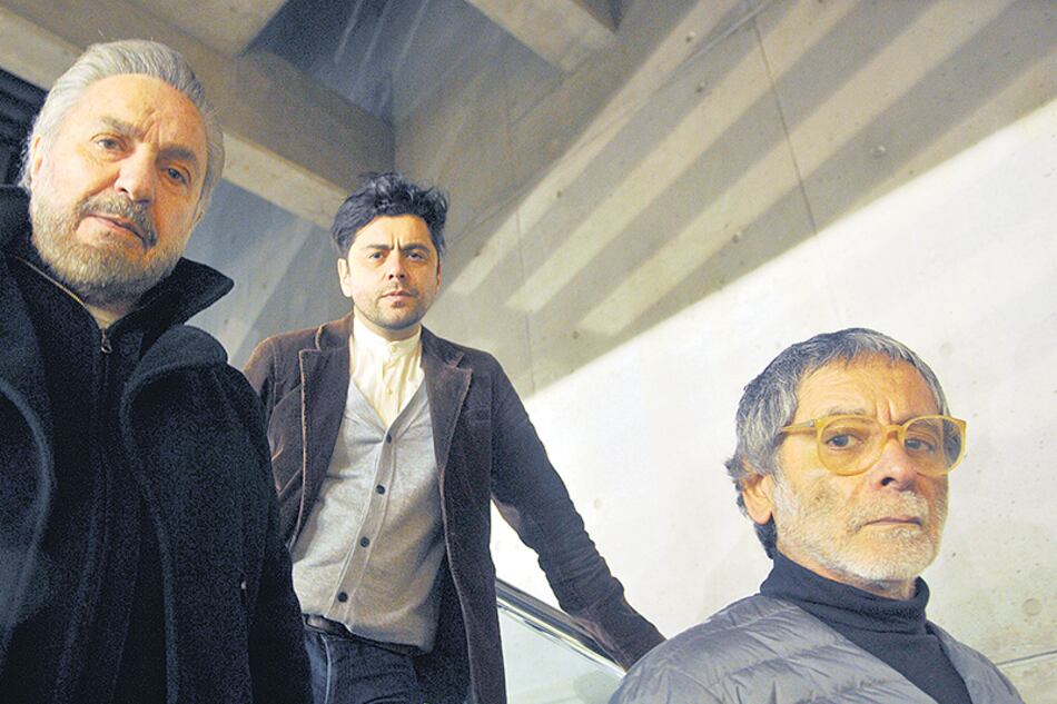 Grimau, Ajaka y Contreras, tres actores experimentados para la obra que va viernes y sábados en el C. C. de la Cooperación.