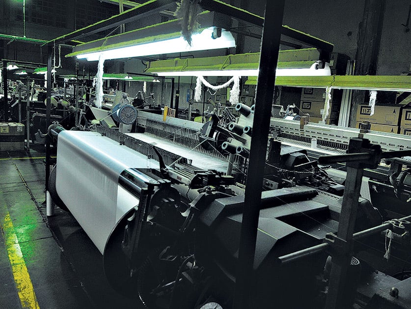 La producción de las pymes textiles retrocedió 10,2 por ciento.