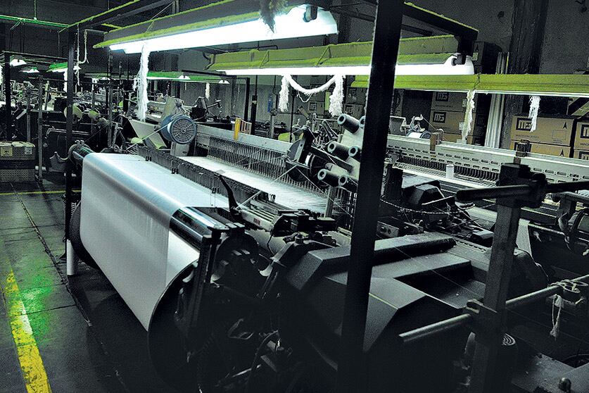 La producción de las pymes textiles retrocedió 10,2 por ciento.