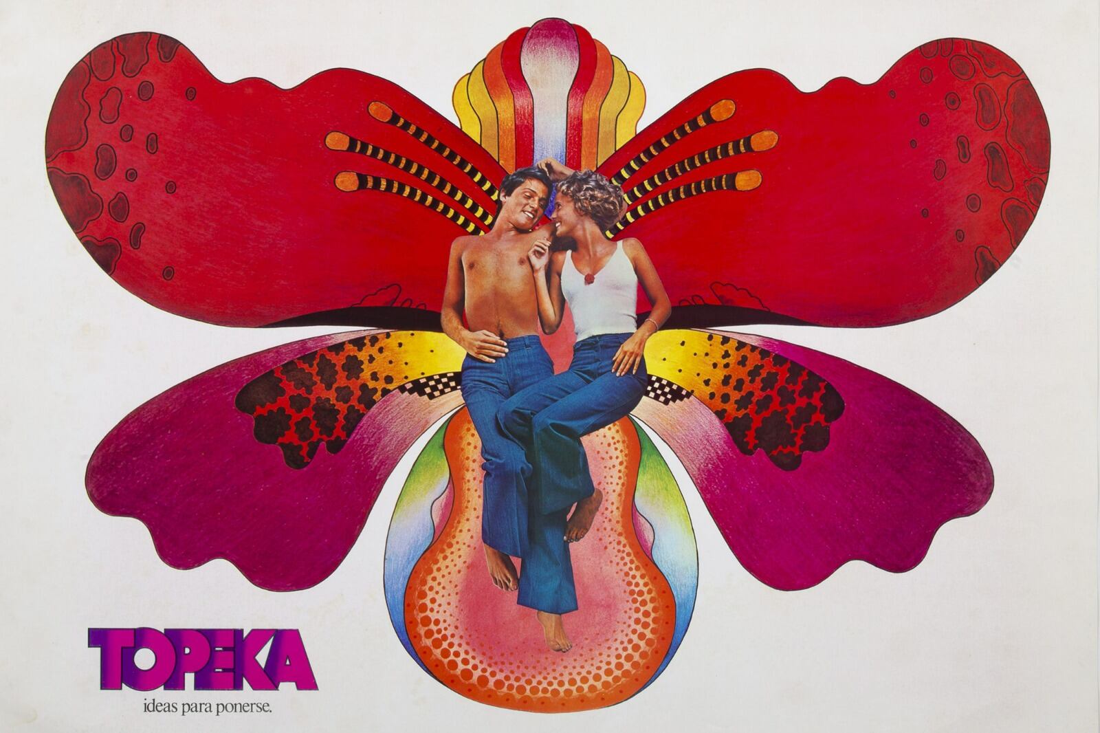 Afiche de Edgardo Giménez para la muestra Cultura Colibrí.